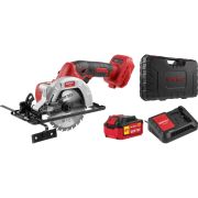 Аккумуляторная циркулярная пила Wortex CCS 1814 140мм 1х4Ач кейс