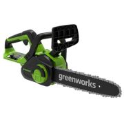 Аккумуляторная цепная пила GREENWORKS G24CS25K2 24В. 1х2А.ч. + ЗУ, коробка.