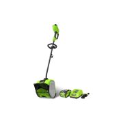 Снегоуборщик-лопата GREENWORKS GD40SSK4 40В 1х4А.ч ЗУ Бесщеточная