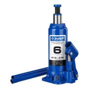 Домкрат гидравлический бутылочный T50, 6т, 215-415мм, ЗУБР Профессионал 43060-6