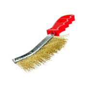 Ручная латунированная щетка MIRAX 35112-1