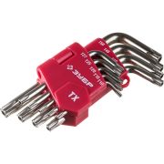 Ключи имбусовые ЗУБР TORX Т10-Т50 9 пред 27462-1