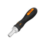 Отвертка реверсивная с набором бит, CrV, 12шт Sparta