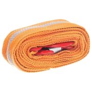 Трос буксировочный 5 тонн, 5 м, 2 крюка, пакет // STELS 54375