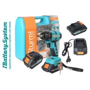 Гайковерт STURM CD350S 320Нм 18В 2х2Ач кейс