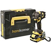 Гайковерт Hanskonner HCD20420BLC 18В 420Нм 1х4Ач кейс
