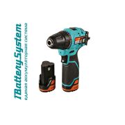 Дрель-шуруповерт Sturm CD1240BLC 40Нм 2х2Ач Кейс