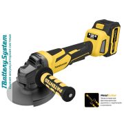 УШМ Hanskonner HAG1812E 18В Бесщеточная 1х4Ач 5000-9000Об/мин