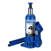 Домкрат гидравлический бутылочный T50, 4т, 192-374мм, ЗУБР Профессионал 43060-4