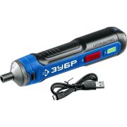 Акк. отвертка ЗУБР PSD-4 4V max 1.5Ач 5Нм 2 режима работы