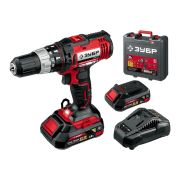 Дрель-шуруповерт ЗУБР ДШУ-185-22 18В 2х2А/ч ударный