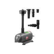 Насос фонтанный ЗУБР ЗНФЧ-25-2.0 для чистой воды, напор 2.0м насадки: колокольчик, гейзер, каскад