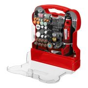 Гравер ЗУБР ЗГ-130 ЭК Н172 130Вт кейс 172 предмета